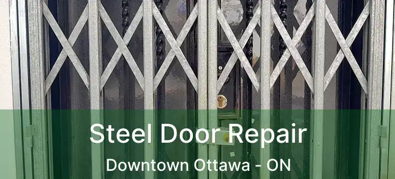  Steel Door Repair Downtown Ottawa - ON