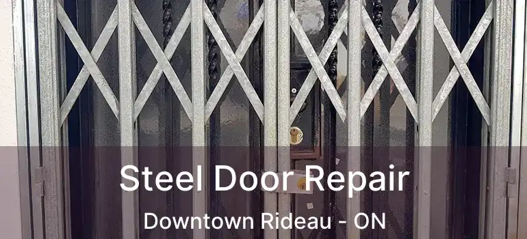  Steel Door Repair Downtown Rideau - ON