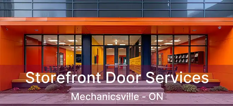  Storefront Door Services Mechanicsville - ON