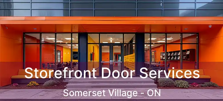  Storefront Door Services Somerset Village - ON