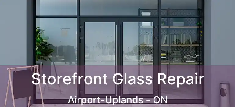  Storefront Glass Repair Airport-Uplands - ON