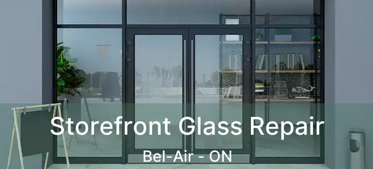  Storefront Glass Repair Bel-Air - ON