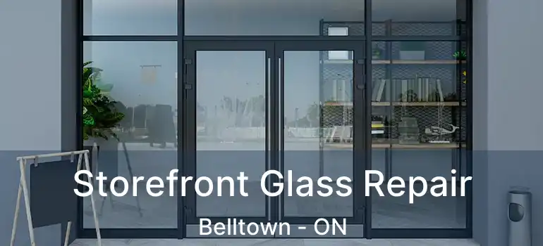  Storefront Glass Repair Belltown - ON