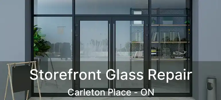  Storefront Glass Repair Carleton Place - ON