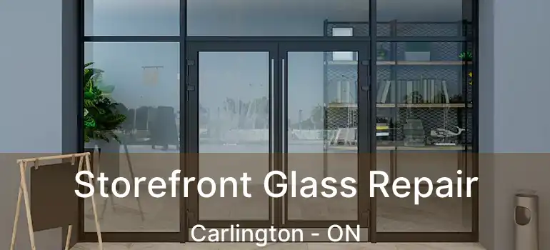  Storefront Glass Repair Carlington - ON