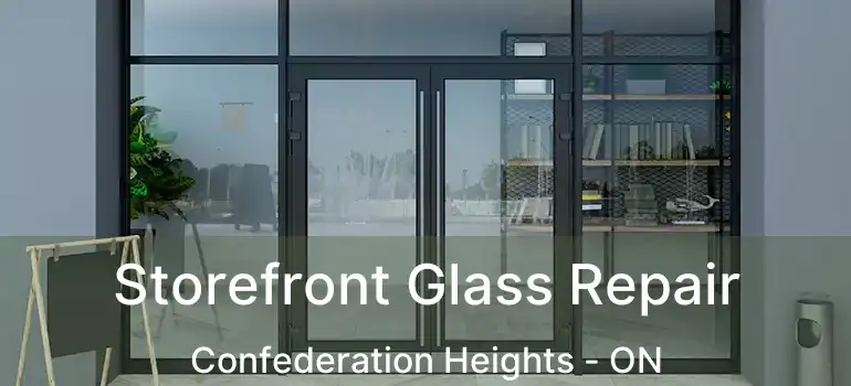  Storefront Glass Repair Confederation Heights - ON