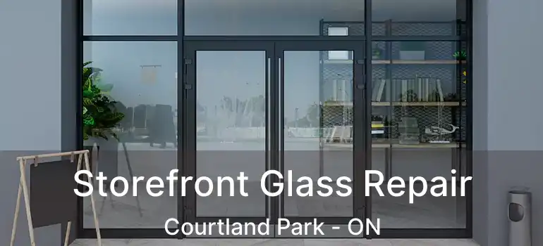  Storefront Glass Repair Courtland Park - ON