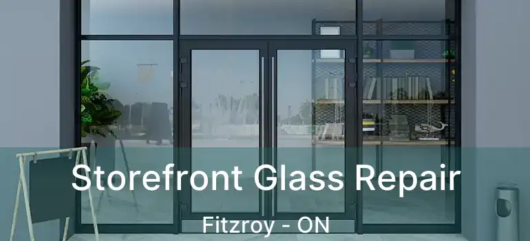  Storefront Glass Repair Fitzroy - ON