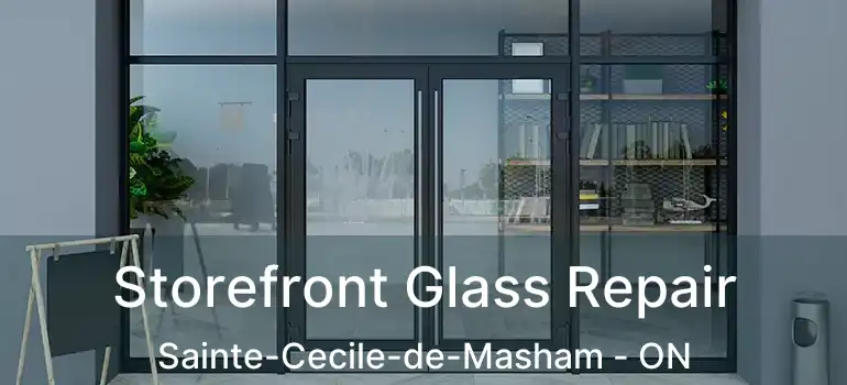  Storefront Glass Repair Sainte-Cecile-de-Masham - ON