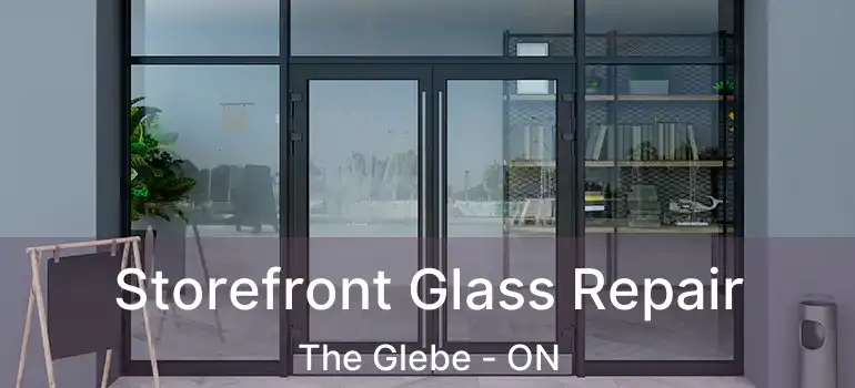  Storefront Glass Repair The Glebe - ON