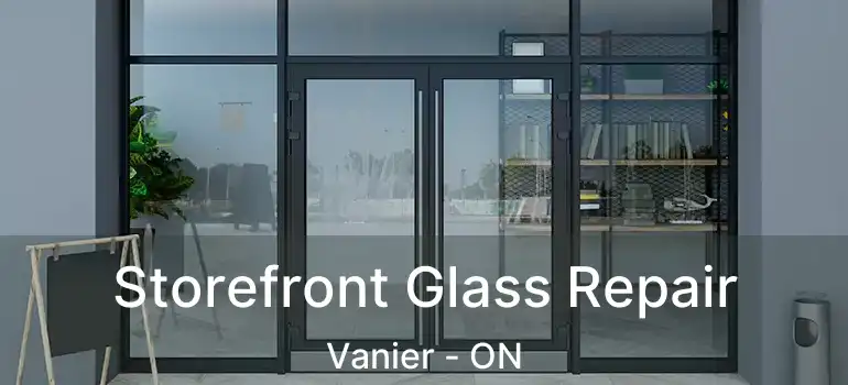  Storefront Glass Repair Vanier - ON