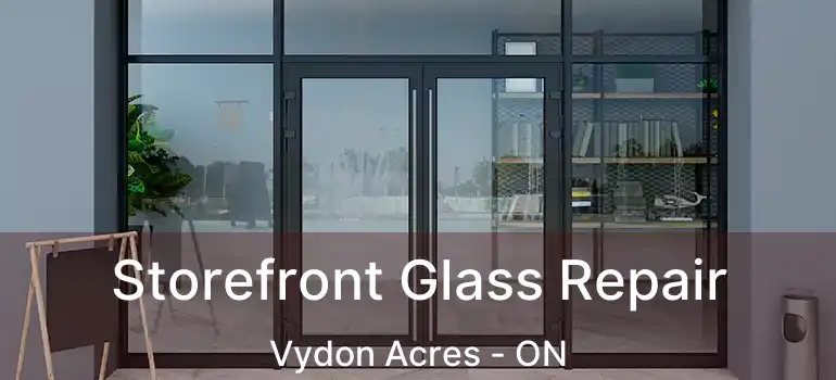  Storefront Glass Repair Vydon Acres - ON