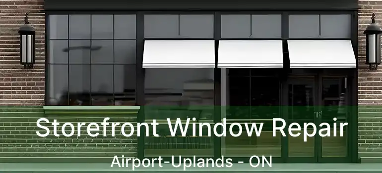  Storefront Window Repair Airport-Uplands - ON