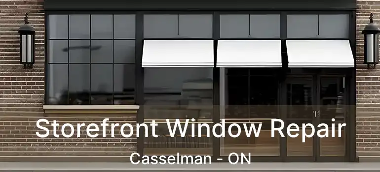  Storefront Window Repair Casselman - ON