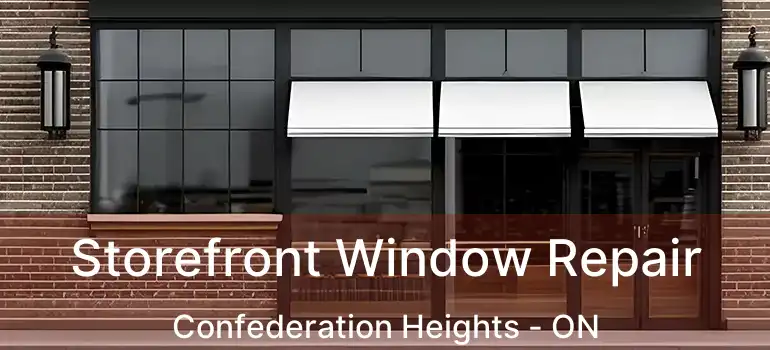  Storefront Window Repair Confederation Heights - ON