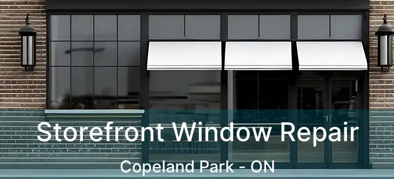  Storefront Window Repair Copeland Park - ON