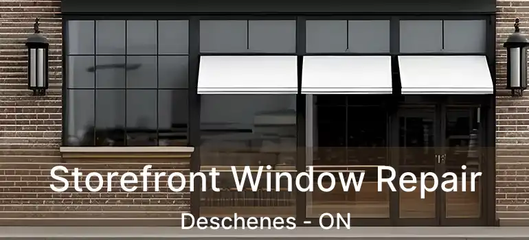  Storefront Window Repair Deschenes - ON