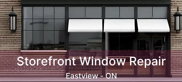  Storefront Window Repair Eastview - ON