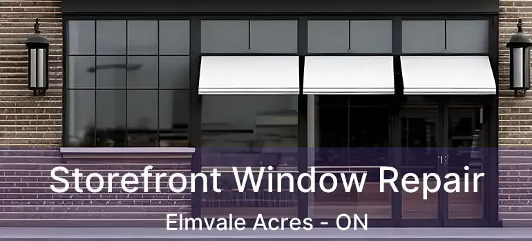  Storefront Window Repair Elmvale Acres - ON