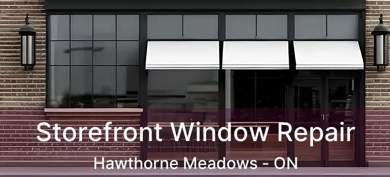  Storefront Window Repair Hawthorne Meadows - ON