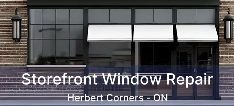  Storefront Window Repair Herbert Corners - ON