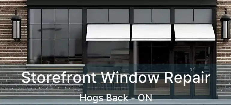  Storefront Window Repair Hogs Back - ON