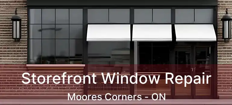  Storefront Window Repair Moores Corners - ON