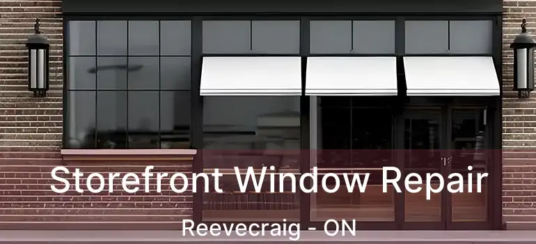  Storefront Window Repair Reevecraig - ON