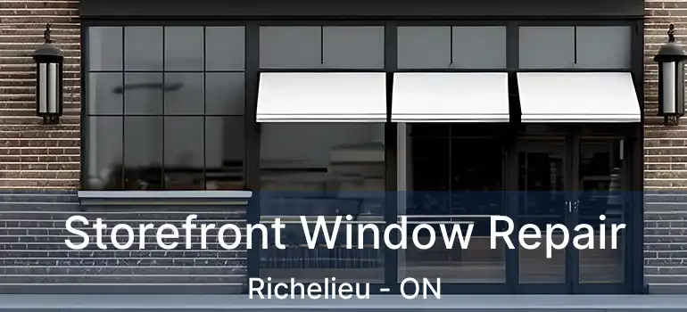  Storefront Window Repair Richelieu - ON