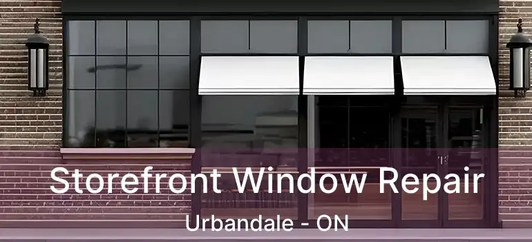  Storefront Window Repair Urbandale - ON