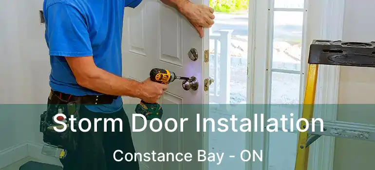  Storm Door Installation Constance Bay - ON