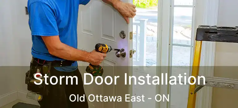  Storm Door Installation Old Ottawa East - ON