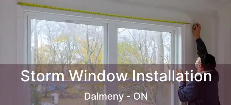  Storm Window Installation Dalmeny - ON