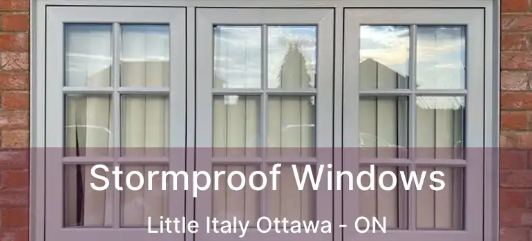  Stormproof Windows Little Italy Ottawa - ON