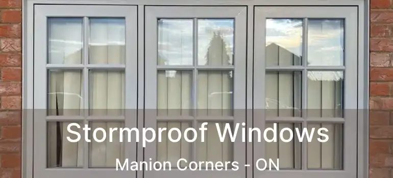  Stormproof Windows Manion Corners - ON