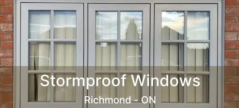  Stormproof Windows Richmond - ON