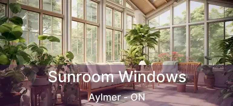  Sunroom Windows Aylmer - ON