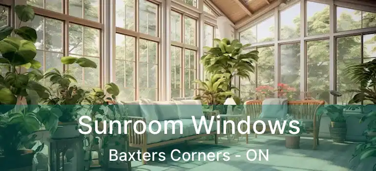  Sunroom Windows Baxters Corners - ON