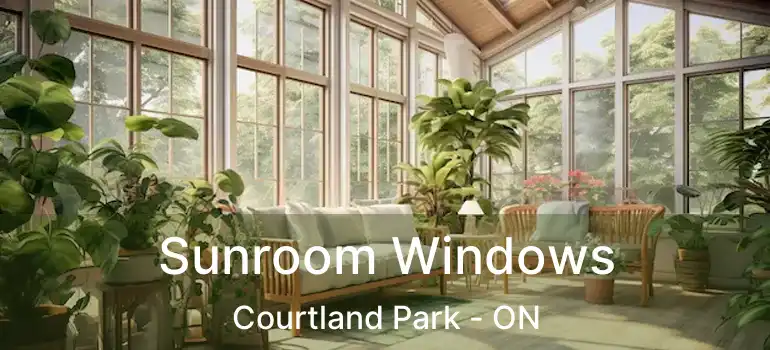  Sunroom Windows Courtland Park - ON