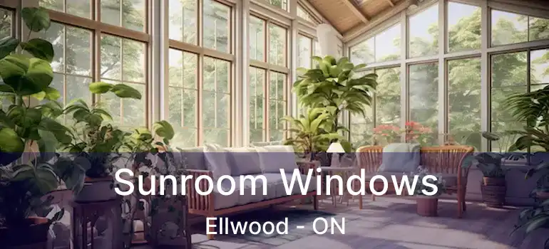  Sunroom Windows Ellwood - ON