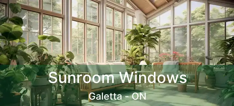  Sunroom Windows Galetta - ON