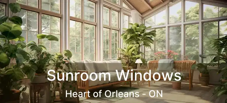  Sunroom Windows Heart of Orleans - ON