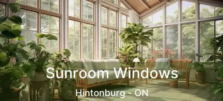  Sunroom Windows Hintonburg - ON