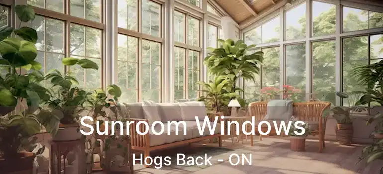  Sunroom Windows Hogs Back - ON