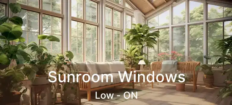  Sunroom Windows Low - ON