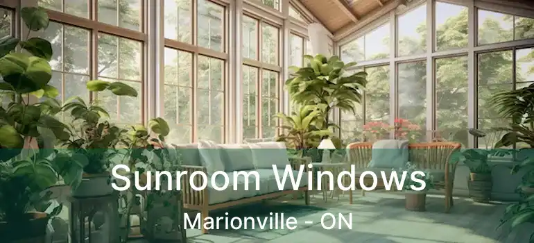  Sunroom Windows Marionville - ON