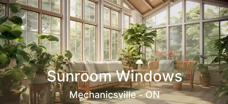  Sunroom Windows Mechanicsville - ON