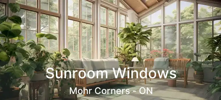  Sunroom Windows Mohr Corners - ON