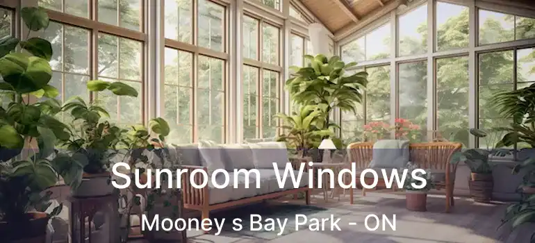  Sunroom Windows Mooney s Bay Park - ON