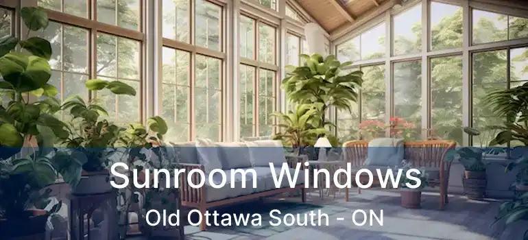  Sunroom Windows Old Ottawa South - ON